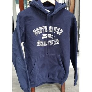 Navy Blue Y2k Seahawk Sweatshirt